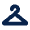 Coathanger Fill Icon from Mingcute Fill Set