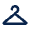 Coathanger Line Icon from Mingcute Line Set