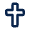 Cross 2 Line Icon from Mingcute Line Set