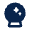 Crystal Ball Fill Icon from Mingcute Fill Set