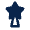 Star Topper Fill Icon from Mingcute Fill Set
