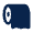 Toilet Paper Fill Icon from Mingcute Fill Set