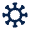 Virus Line Icon from Mingcute Line Set