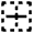 Cell Border Center Horizontal Icon from Nova Line Set