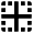 Cell Border Center Horizontal Vertical Icon from Nova Solid Set