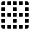 Cell Border None Icon from Nova Solid Set