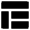 Layout Top Left Split Center Row Icon from Nova Solid Set