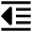 Paragraph Indent Left 2 Icon from Nova Line Set