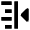 Paragraph Indent Left 3 Icon from Nova Solid Set
