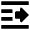 Paragraph Indent Right 1 Icon from Nova Solid Set