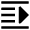 Paragraph Indent Right 2 Icon from Nova Line Set