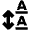 Text Spacing Icon from Nova Solid Set