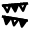 Party Park Flag Icon from Nova Line Set