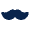Beard Fill Icon from Mingcute Fill Set