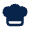 Chef Hat Fill Icon from Mingcute Fill Set