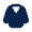 Coat Fill Icon from Mingcute Fill Set