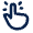 Finger Tap Line Icon from Mingcute Line Set