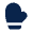 Glove Fill Icon from Mingcute Fill Set