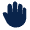 Hand Fill Icon from Mingcute Fill Set