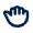 Hand Grab Line Icon from Mingcute Line Set