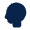 Head Fill Icon from Mingcute Fill Set