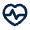 Heartbeat 2 Line Icon from Mingcute Line Set