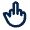 Middle Finger Line Icon from Mingcute Line Set