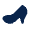 Shoe 2 Fill Icon from Mingcute Fill Set