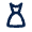 Skirt Line Icon from Mingcute Line Set