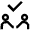 Checkmark Meeting Icon from Atlas Line Set