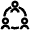 Circle Group People Icon from Atlas Line Set