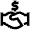 Dollar Handshake Icon from Atlas Line Set