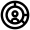 Graph Account Circle Icon from Atlas Line Set