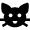 Animal Pet Cat Icon from Nova Solid Set