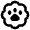 Animal Pet Degree Badge Icon from Nova Line Set