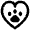 Animal Pet Love Icon from Nova Line Set