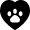 Animal Pet Love Icon from Nova Solid Set