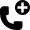 Phone Action Add Icon from Nova Solid Set