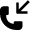 Phone Action Call Recieve Icon from Nova Solid Set