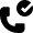 Phone Action Check Icon from Nova Solid Set