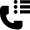 Phone Action Contact List Icon from Nova Solid Set