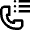 Phone Action Contact List Icon from Nova Line Set