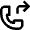 Phone Action Forward Icon from Nova Line Set