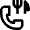 Phone Action Restaurant Reserve Icon from Nova Line Set