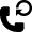 Phone Action Return Icon from Nova Solid Set