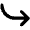 Arrow Bend Down Right Bold Icon from Phosphor Bold Set