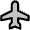 Airplane Duotone Icon from Phosphor Duotone Set
