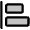 Align Left Duotone Icon from Phosphor Duotone Set