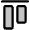 Align Top Duotone Icon from Phosphor Duotone Set