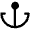 Download free Anchor Simple Fill PNG, SVG vector icon from Phosphor Fill set.